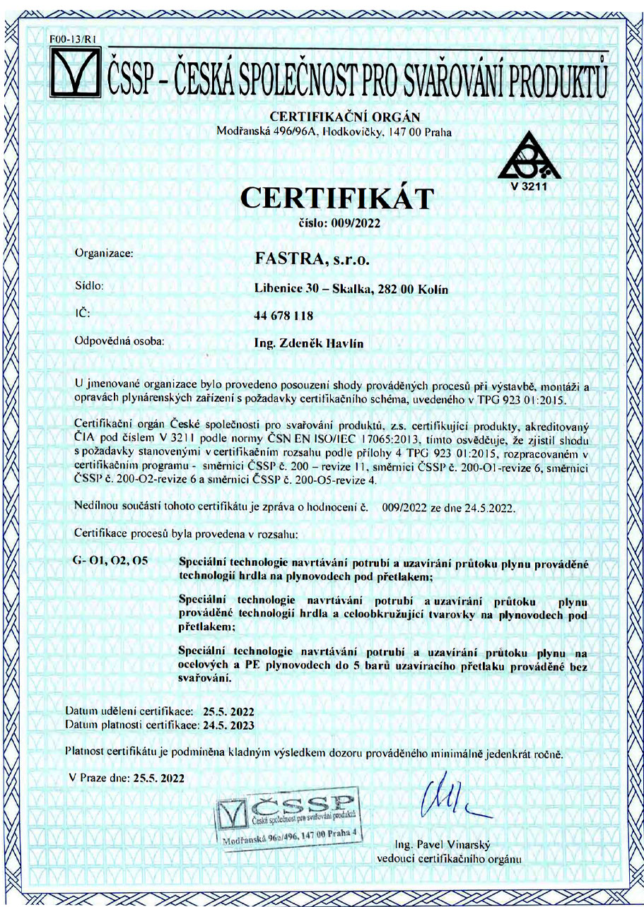certifikáty
